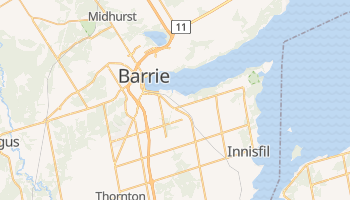 Carte en ligne de Barrie