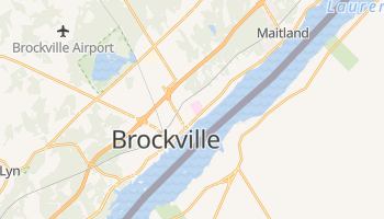 Carte en ligne de Brockville