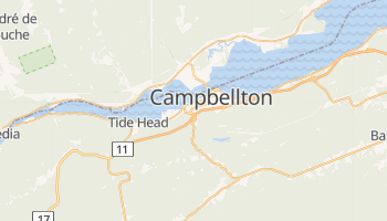 Carte en ligne de Campbellton