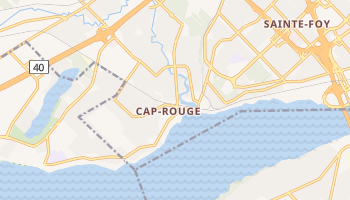 Carte en ligne de Cap-Rouge