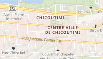 Carte en ligne de Chicoutimi