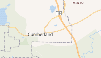 Carte en ligne de Cumberland