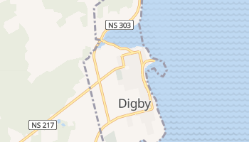 Carte en ligne de Digby