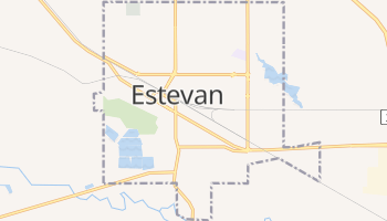 Carte en ligne de Estevan
