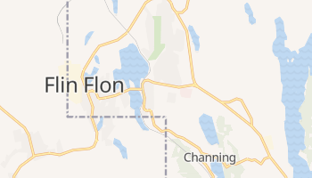 Carte en ligne de Flin Flon