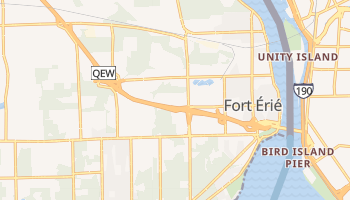 Carte en ligne de Fort Érié