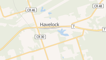 Carte en ligne de Havelock