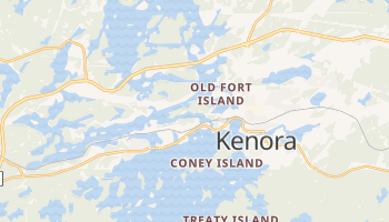 Carte en ligne de Kenora