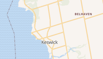 Carte en ligne de Keswick