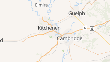Carte en ligne de Kitchener