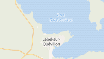 Carte en ligne de Lebel-sur-Quévillon