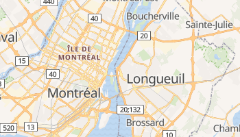 Carte en ligne de Longueuil
