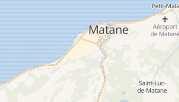 Carte en ligne de Matane