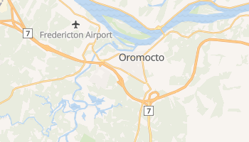 Carte en ligne de Oromocto