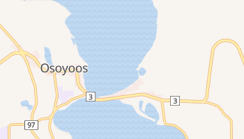 Carte en ligne de Osoyoos