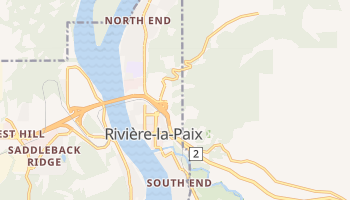 Carte en ligne de Rivière-la-Paix