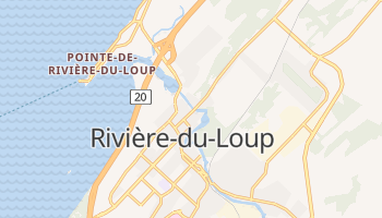 Carte en ligne de Rivière-du-Loup