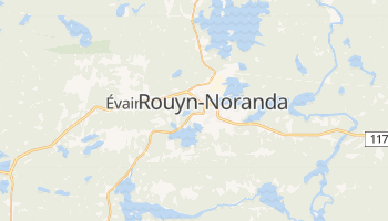 Carte en ligne de Rouyn-Noranda