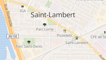 Carte en ligne de Saint-Lambert