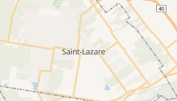 Carte en ligne de Saint-Lazare