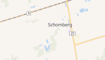 Carte en ligne de Schomberg