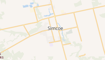 Carte en ligne de Simcoe