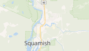 Carte en ligne de Squamish