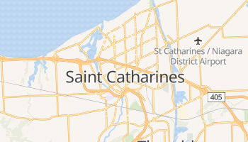 Carte en ligne de Saint Catharines