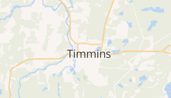 Carte en ligne de Timmins