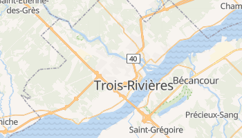 Carte en ligne de Trois-Rivières