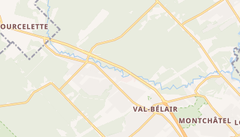 Carte en ligne de Val-Bélair