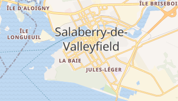 Carte en ligne de Salaberry-de-Valleyfield