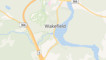 Carte en ligne de Wakefield