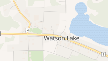 Carte en ligne de Watson Lake