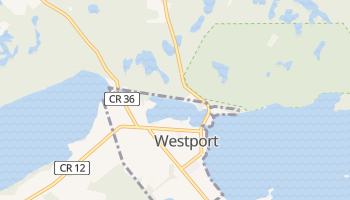 Carte en ligne de Westport