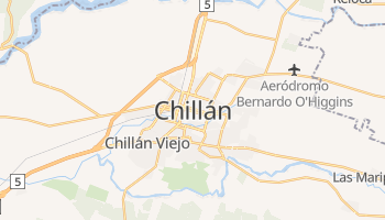 Carte en ligne de Chillán