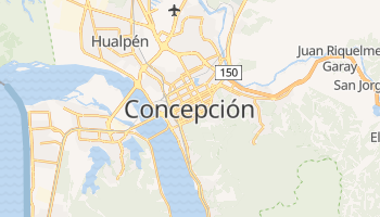 Carte en ligne de Concepción
