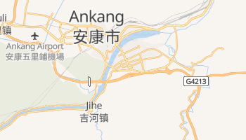 Carte en ligne de Ankang