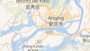 Carte en ligne de Anqing