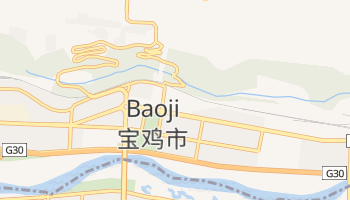 Carte en ligne de Baoji
