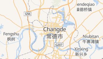 Carte en ligne de Changde