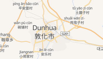 Carte en ligne de Dunhua
