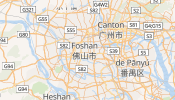 Carte en ligne de Foshan