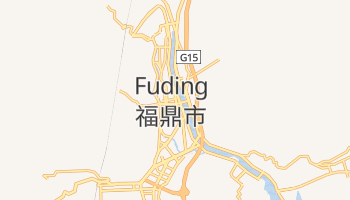 Carte en ligne de Fuding
