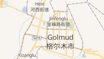 Carte en ligne de Golmud