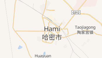 Carte en ligne de Hami