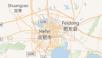 Carte en ligne de Hefei