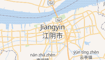 Carte en ligne de Jiangyin