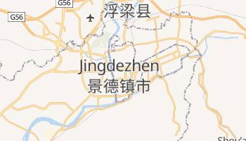 Carte en ligne de Jingdezhen