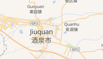 Carte en ligne de Jiuquan